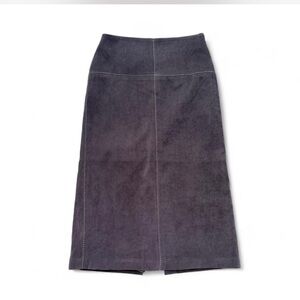 Dalia Dark Brown Pencil Skirt